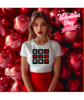 Playera Dama San Valentin