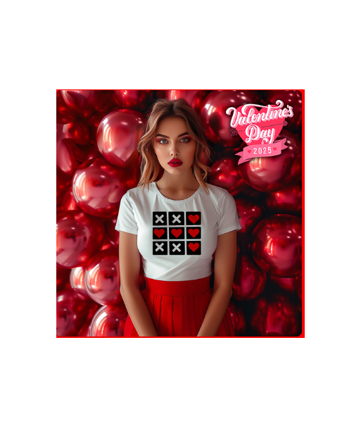 Playera Dama San Valentin