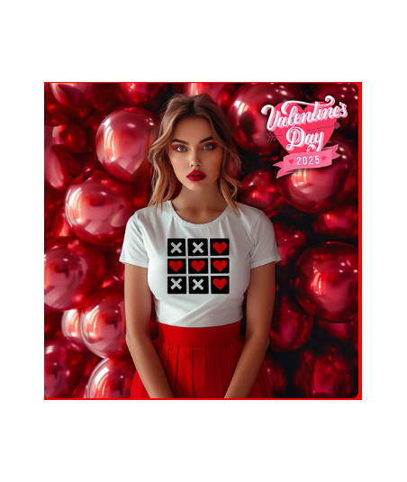 Playera Dama San Valentin